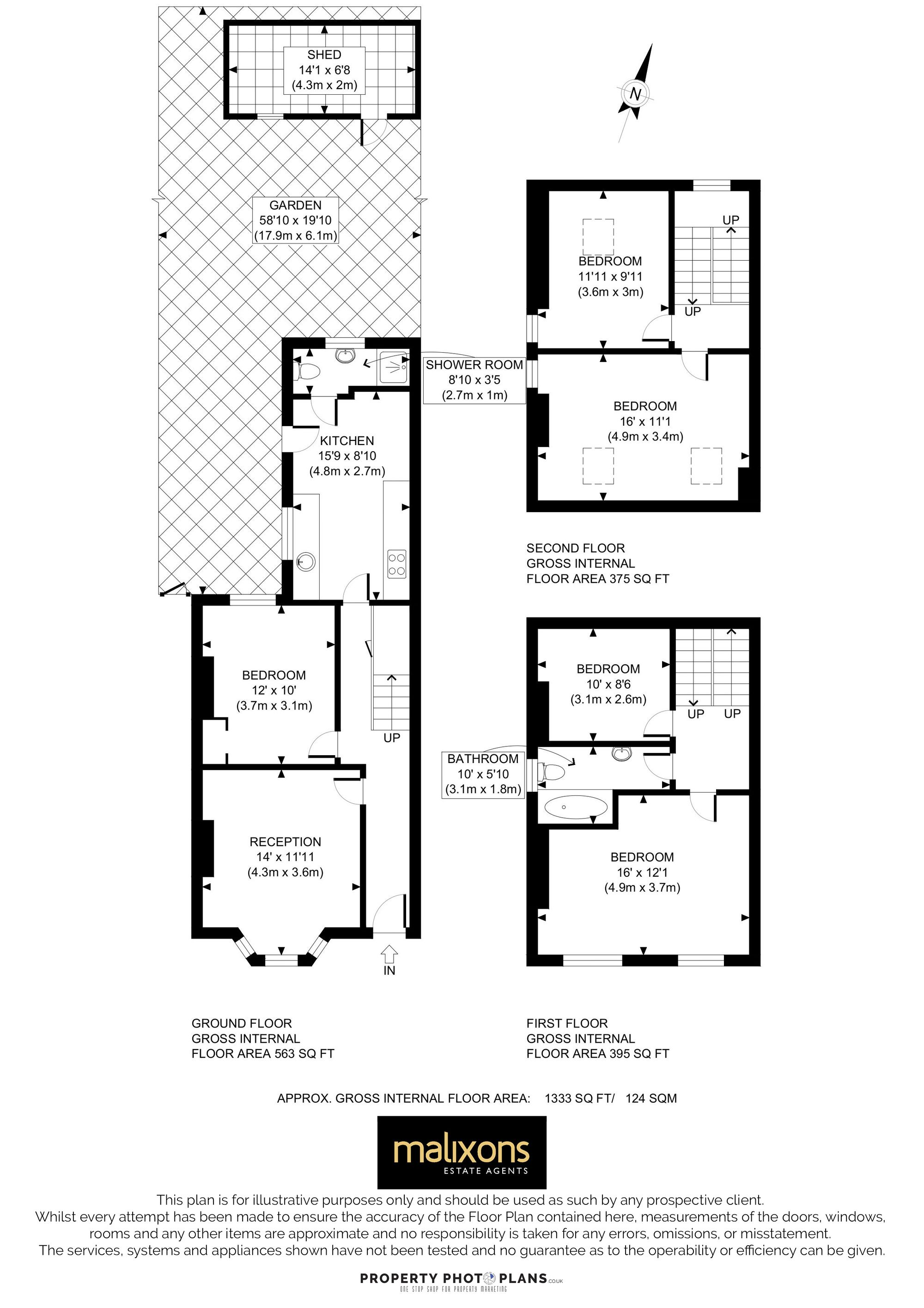 5 Grange Park Road, Thornton Heath floorplan