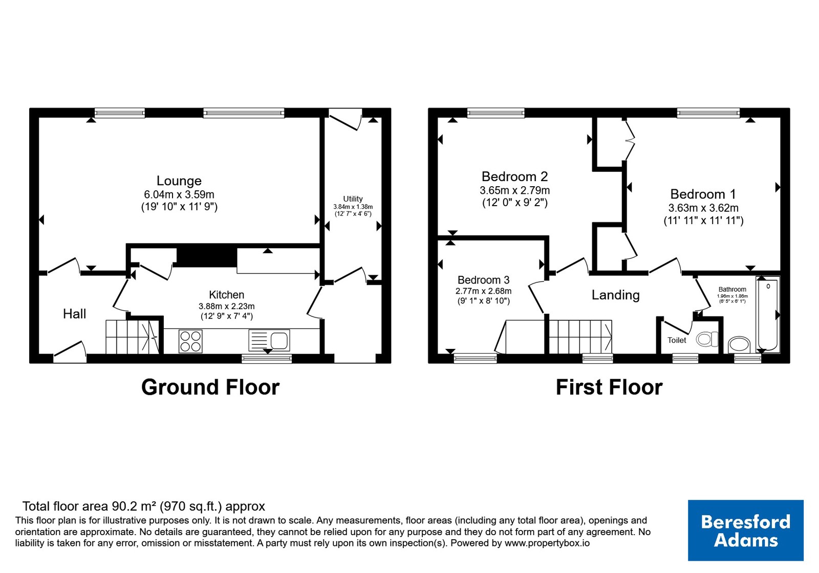 16, Minffordd Road, Holyhead floorplan