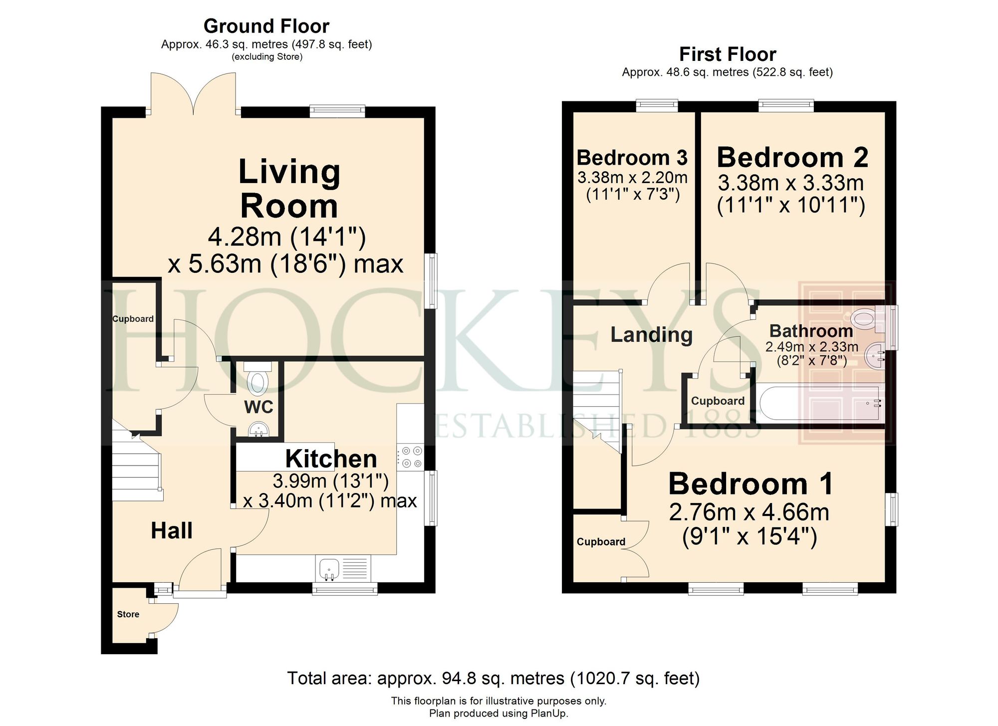 25 Larkfield, Cambridge floorplan