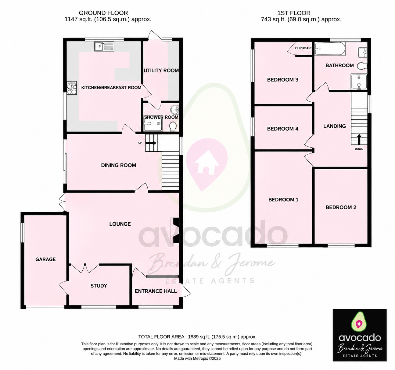 33 Windermere, Swindon, Wiltshire floorplan