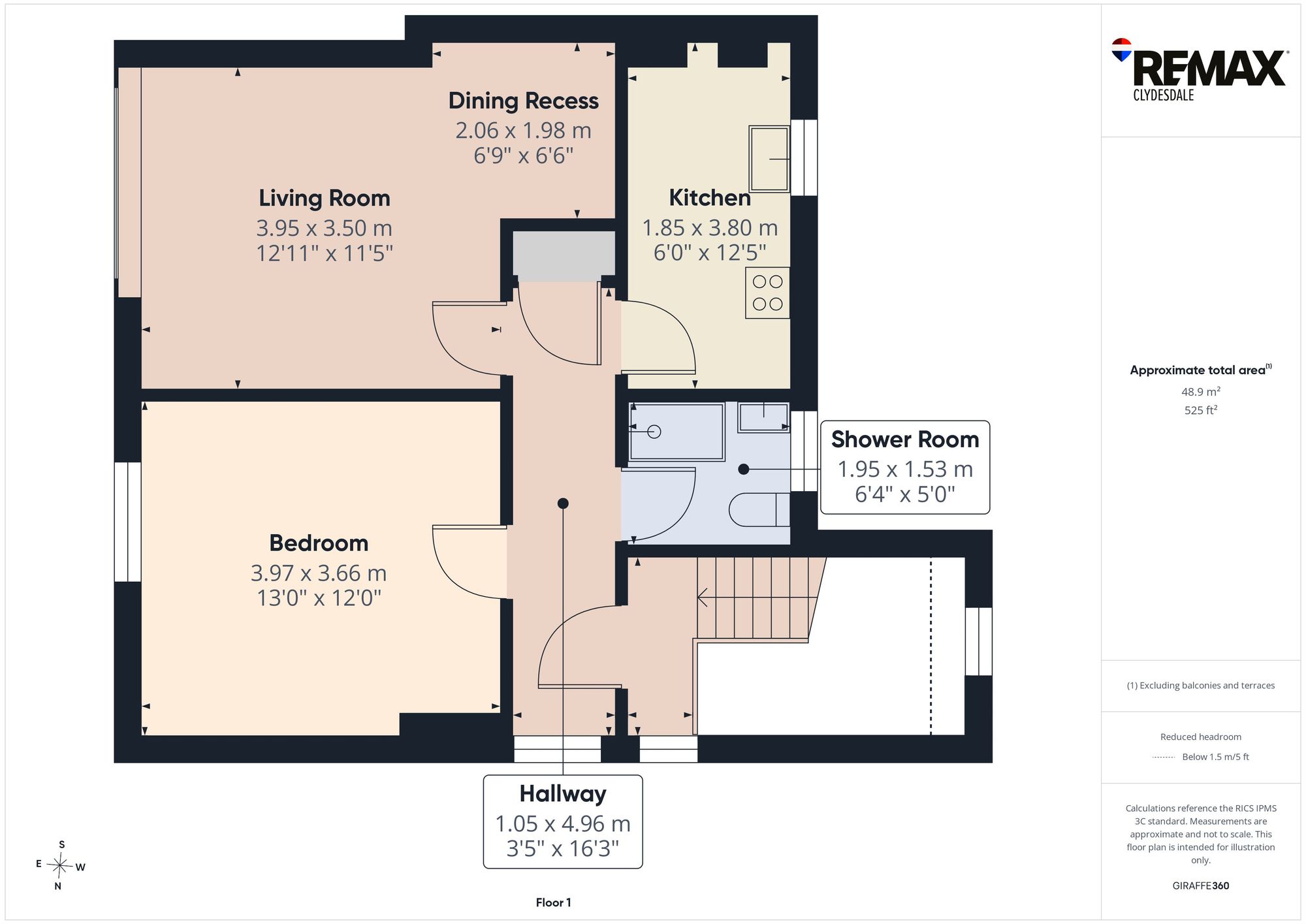 23 Brown Street, Carluke floorplan