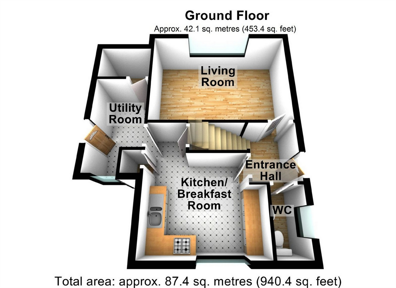 3 bed semidetached house for sale in Knightsfield, Welwyn Garden City