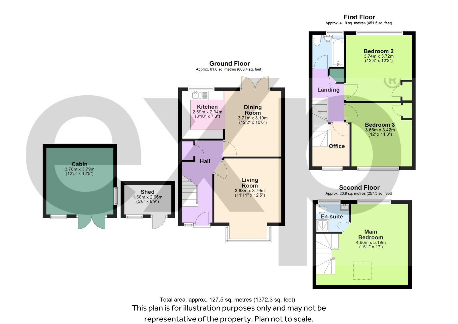 54, St. Philips Avenue, Maidstone floorplan