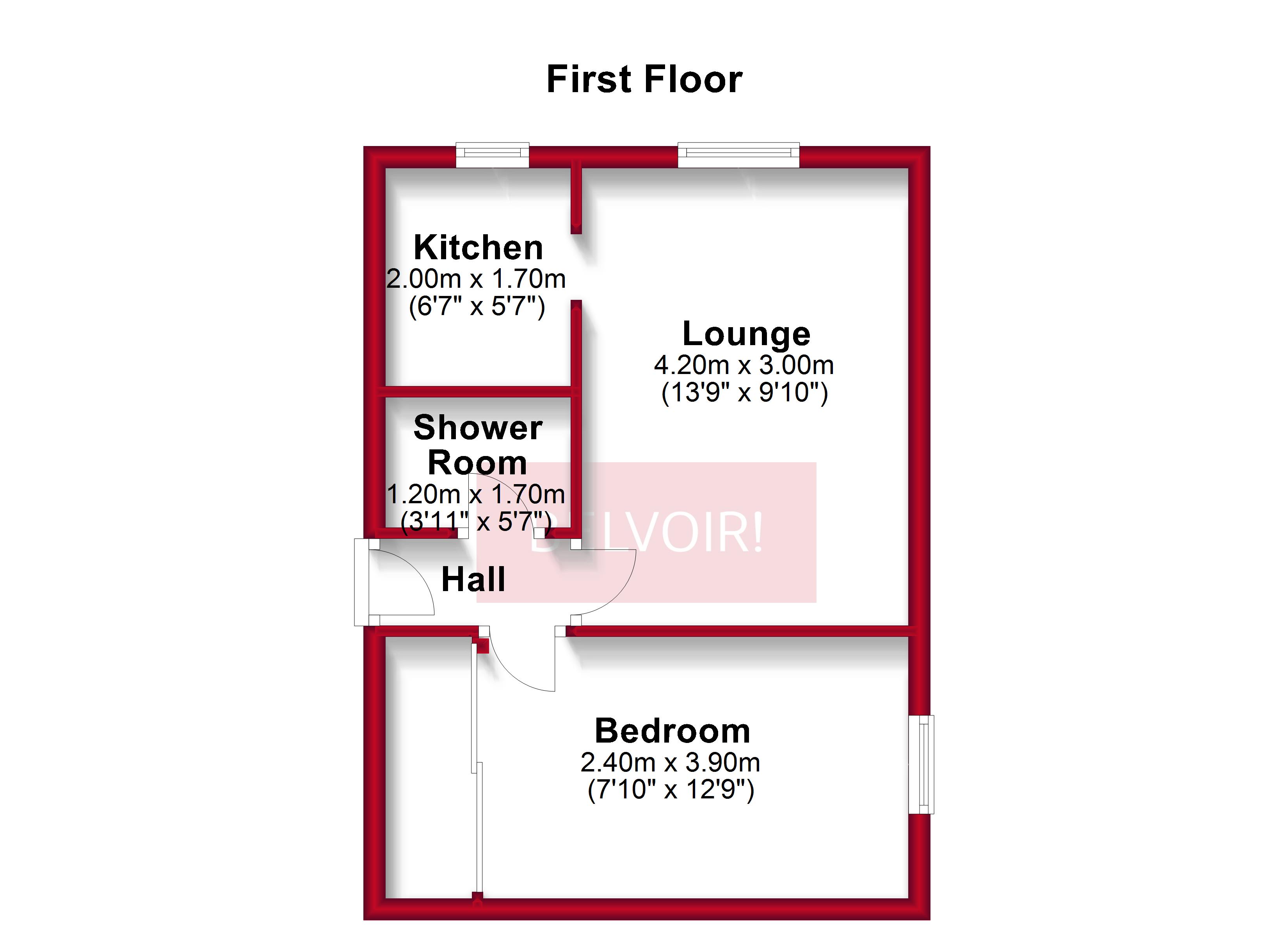 1 Bedrooms Flat to rent in Alyth Drive, Polmont, Falkirk FK2