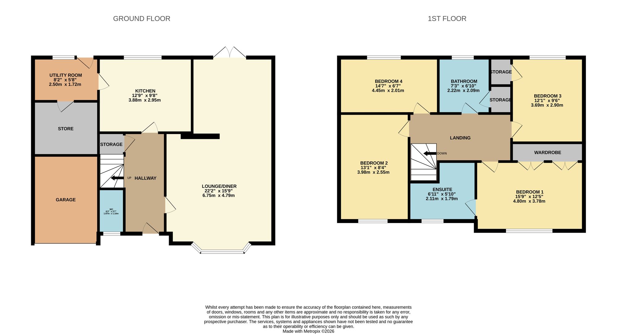 25 Greendale Close, Mansfield floorplan