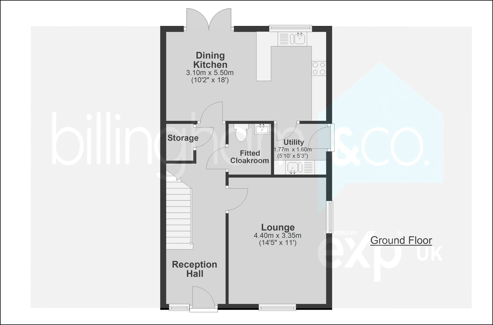 134, Lea Castle Drive, Kidderminster floorplan