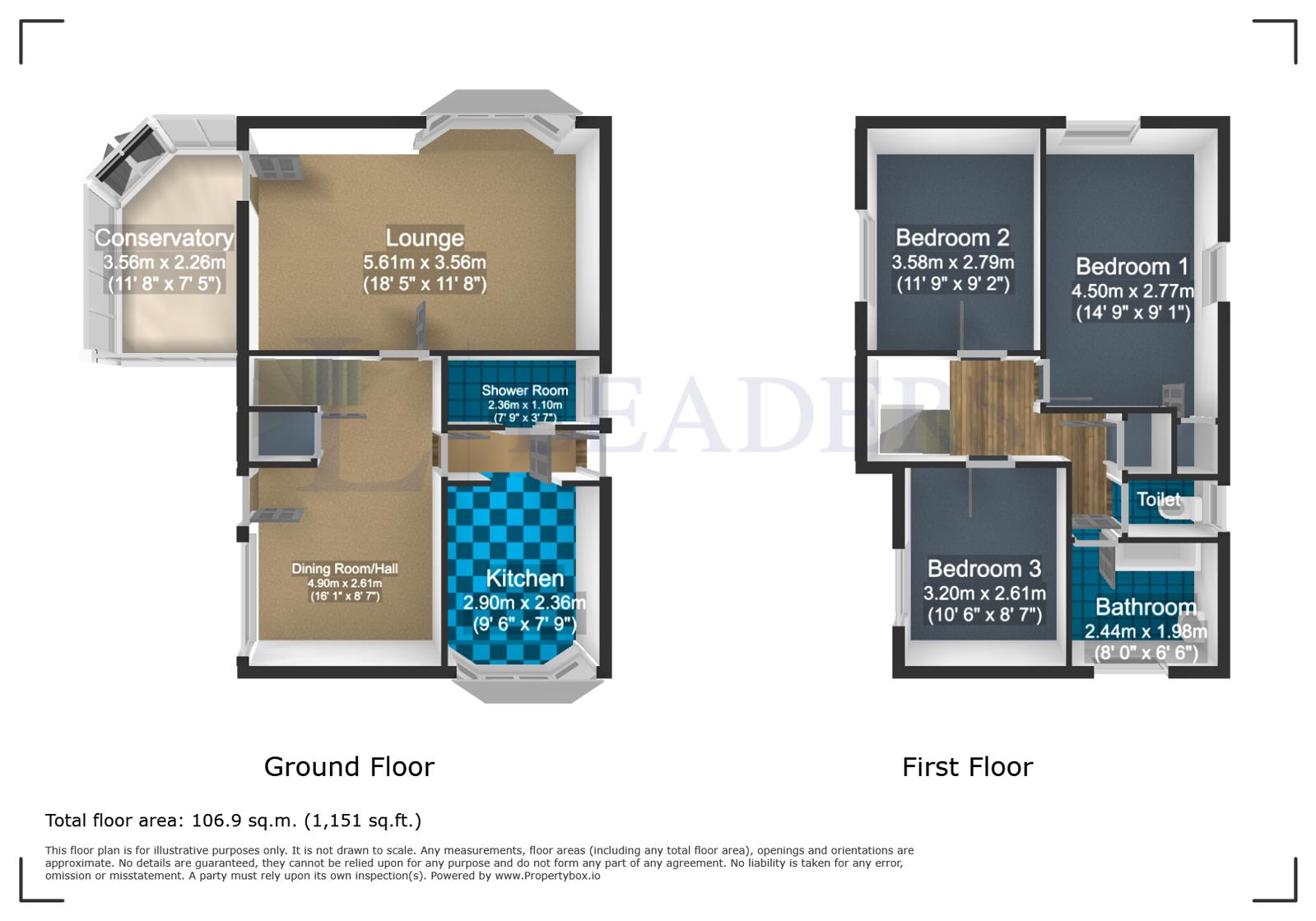 12, Colne Springs, Halstead floorplan