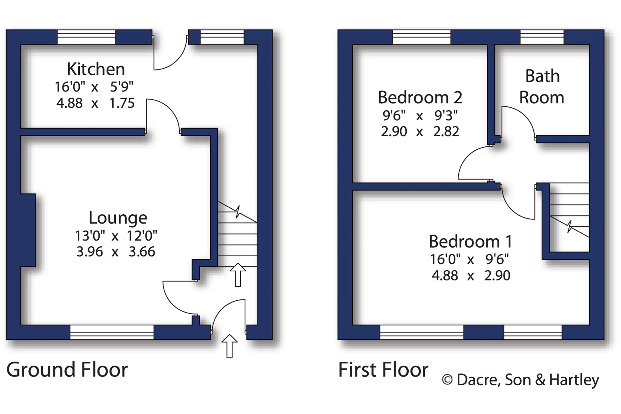 83, The Oval, Bingley floorplan