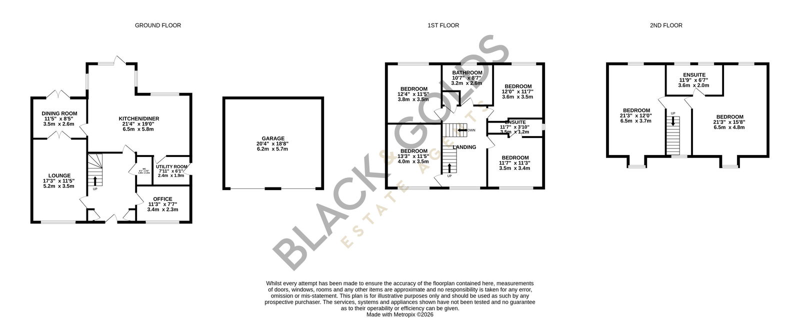 45, Burnham Road, Birmingham floorplan