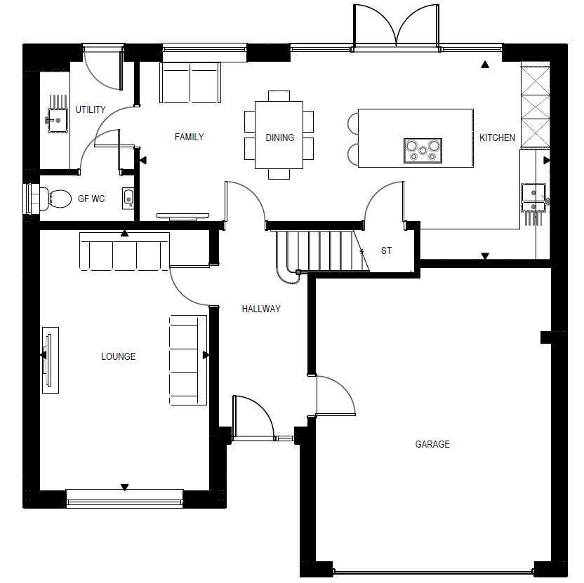 Rosecroft P2 Hare's Lp Ad 27.05.26,, House 2, Rosecroft, Hare's Leap, Brent Road floorplan