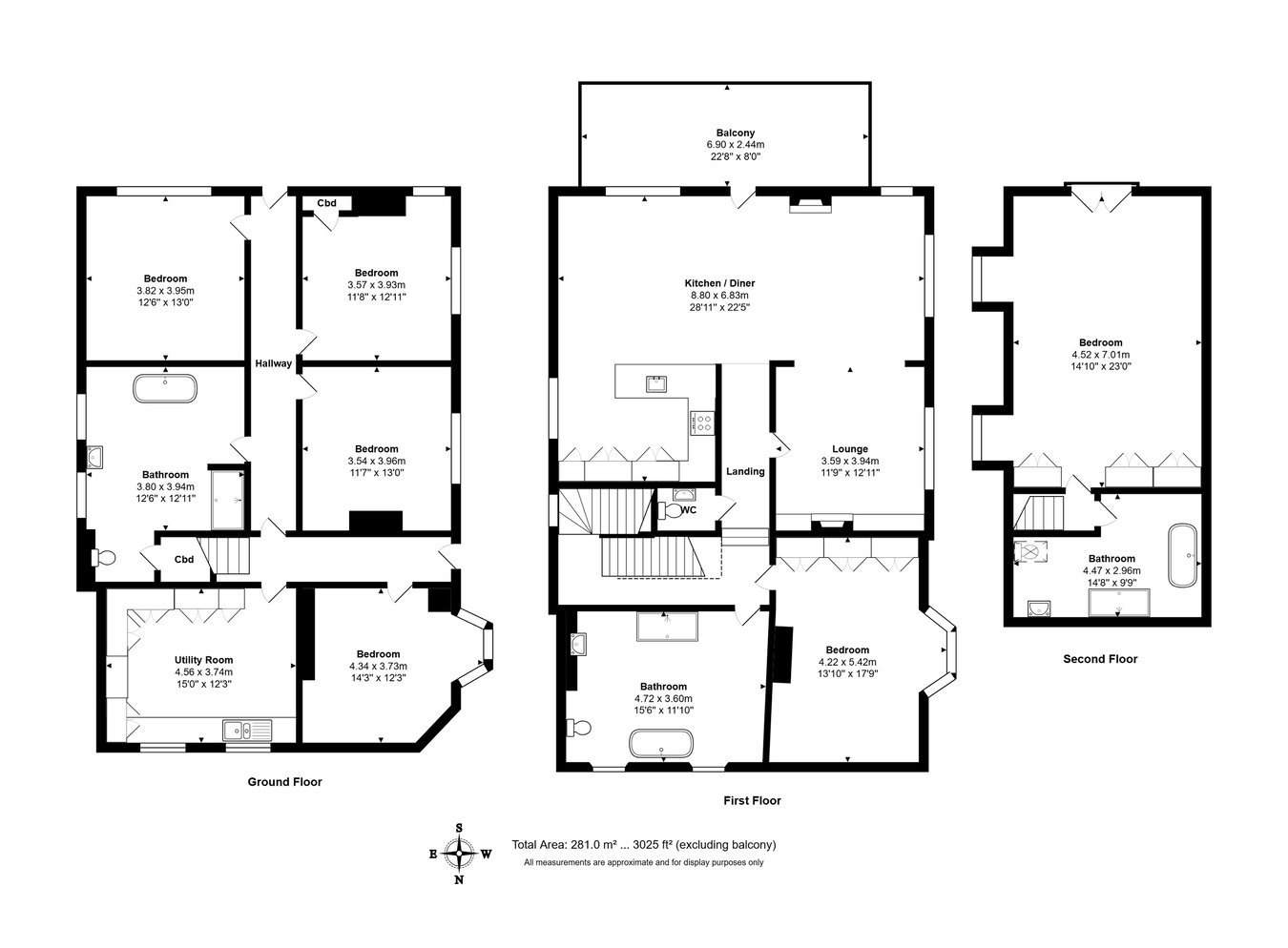 13, Bridge Street floorplan
