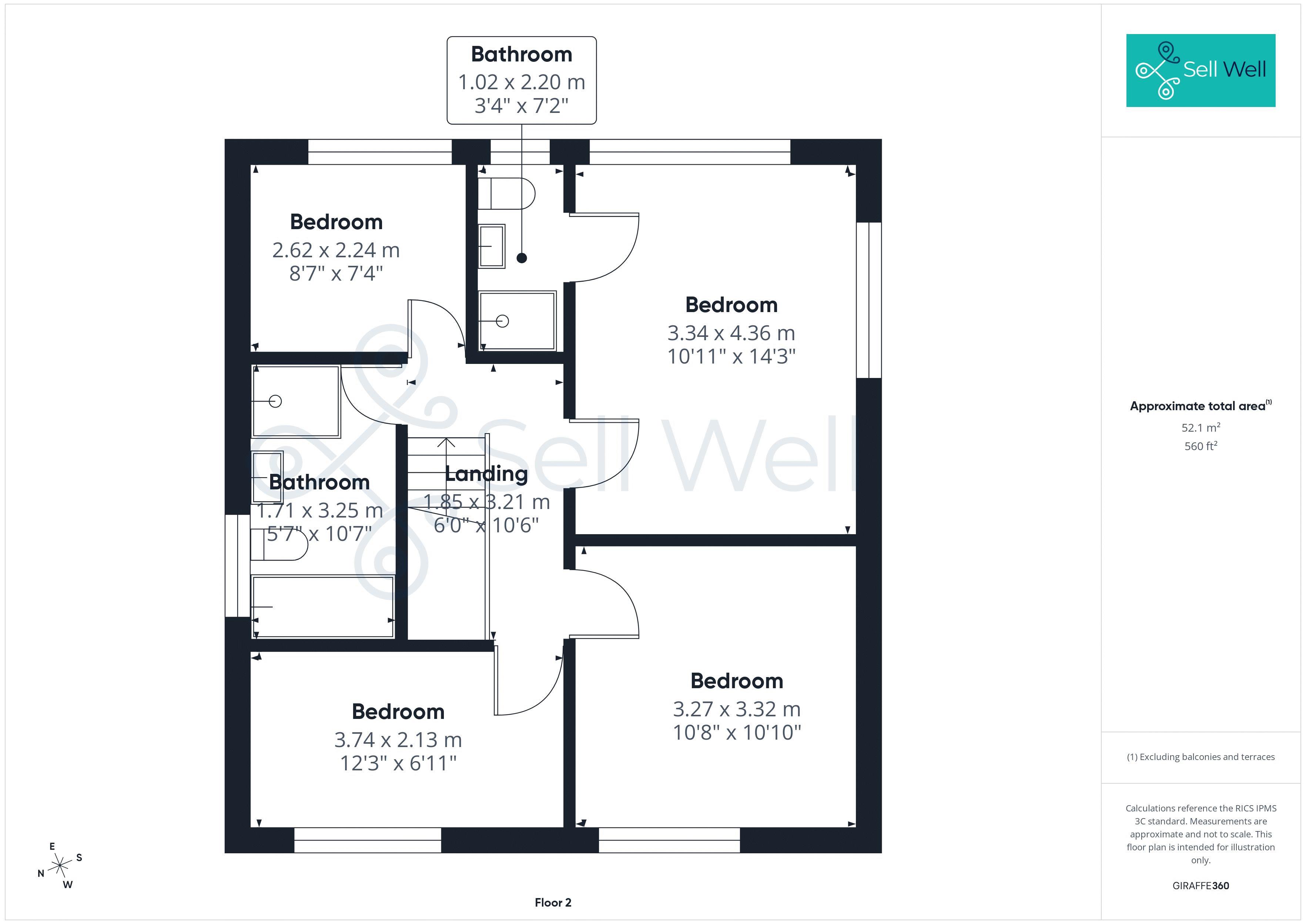 22, Ladybridge Avenue, Manchester floorplan