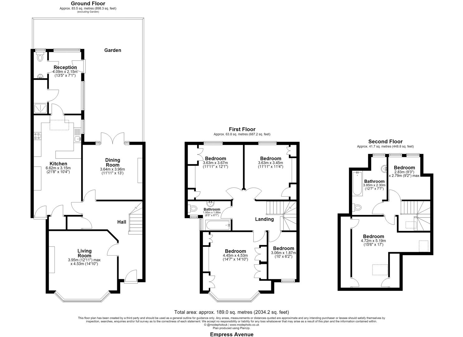 45, Empress Avenue, Wanstead floorplan