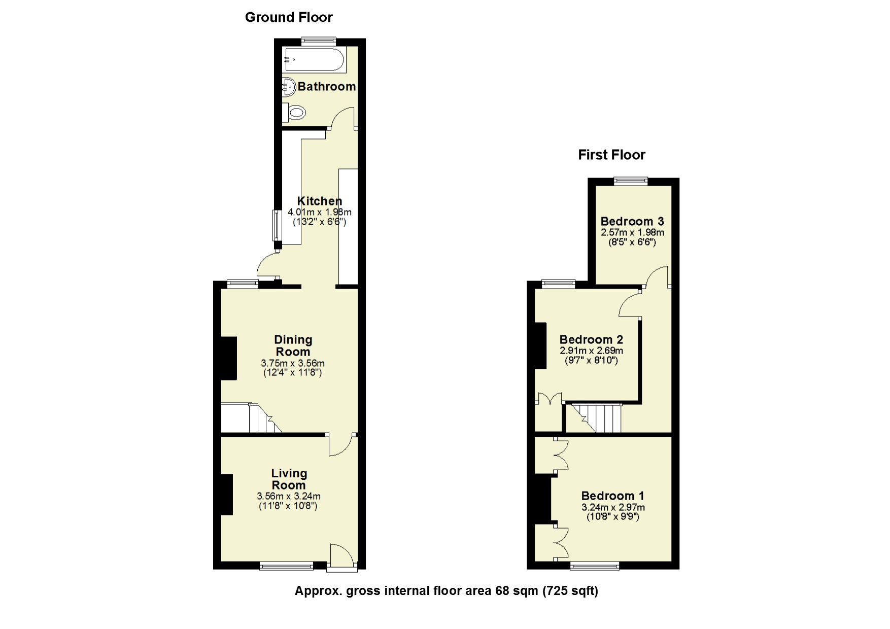 3 Bedrooms Terraced house for sale in Sedgwick Street, Cambridge CB1