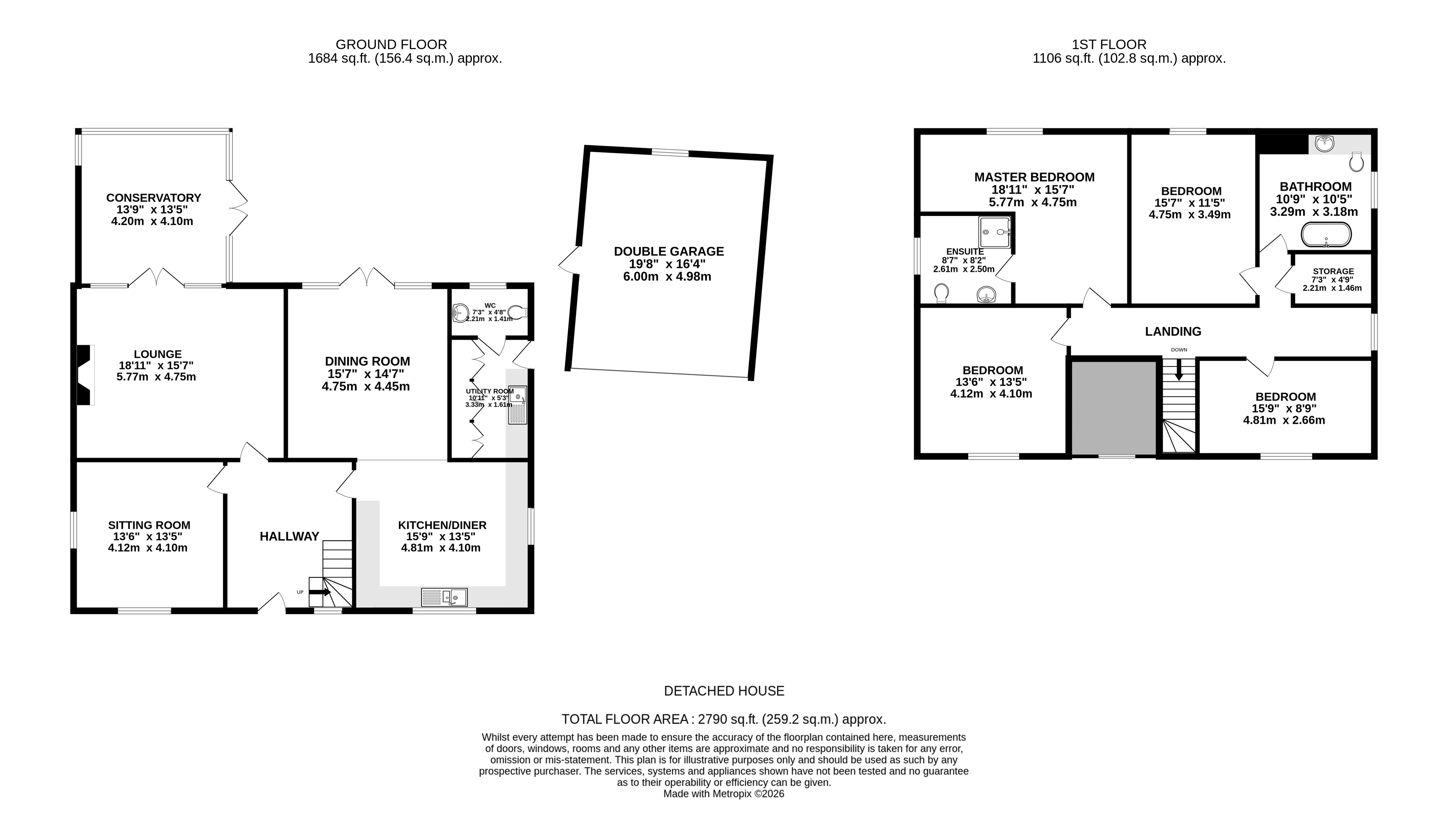Firs Farm,, Hall Lane, Nottingham floorplan