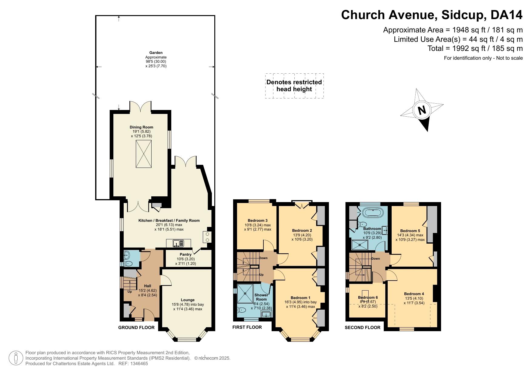 19, Church Avenue, Sidcup floorplan