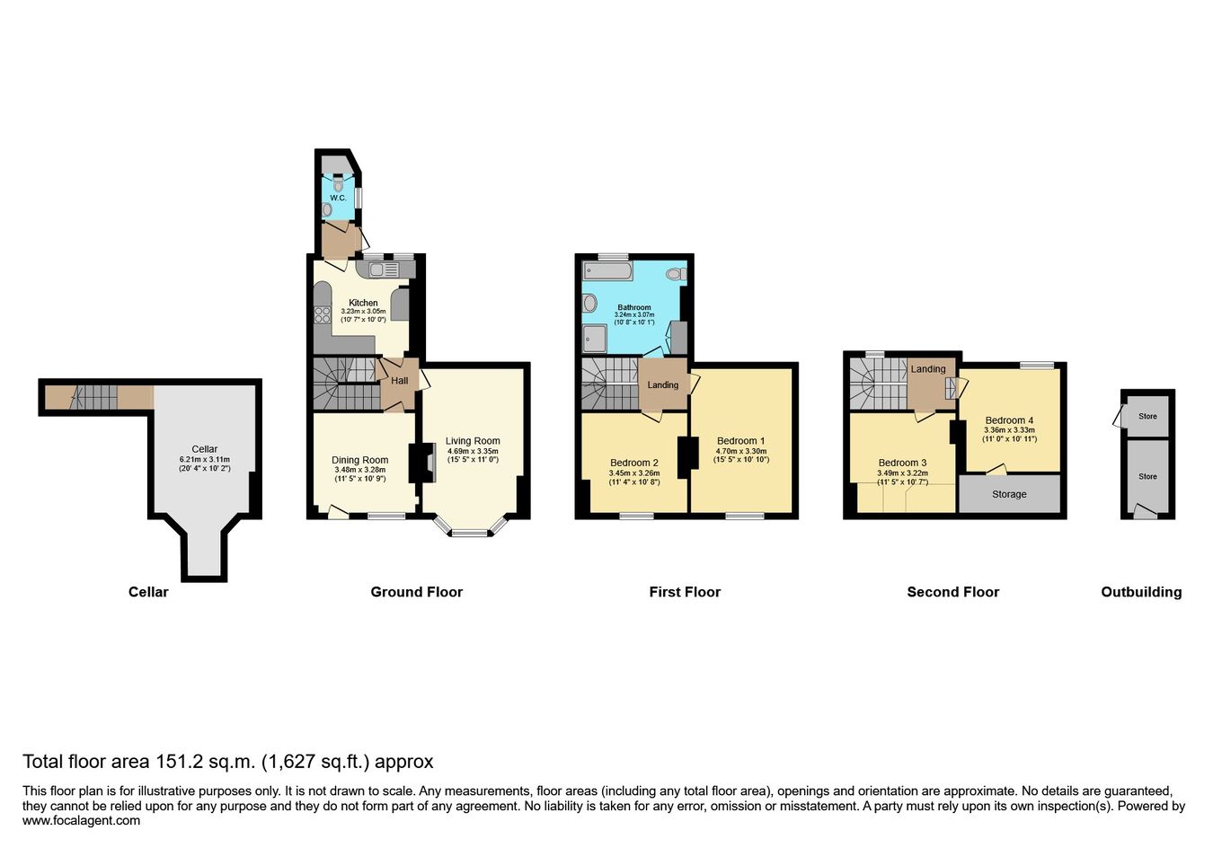 35, High Street, Kidderminster floorplan