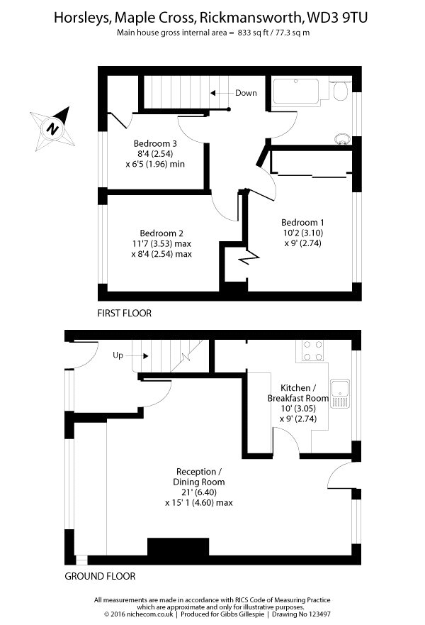 14, Horsleys, Hertfordshire floorplan