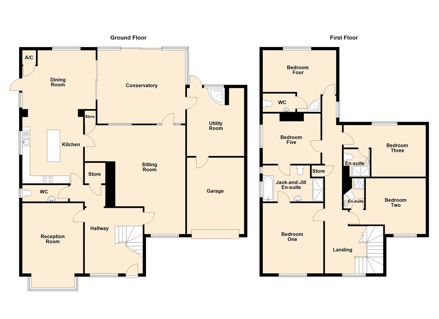 17, Woodland Road, Weston-Super-Mare floorplan