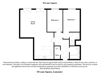 2 Bedrooms Flat for sale in Lune Square, Lancaster LA1