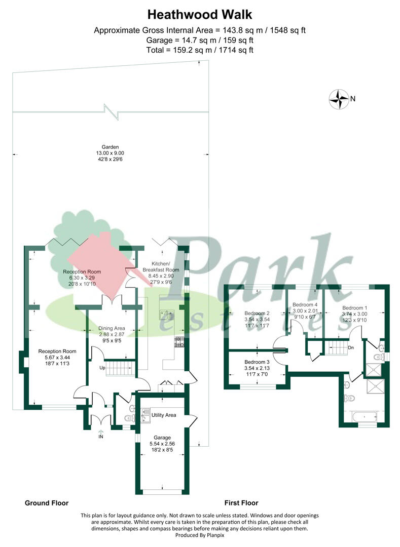 17, Heathwood Walk, Bexley floorplan