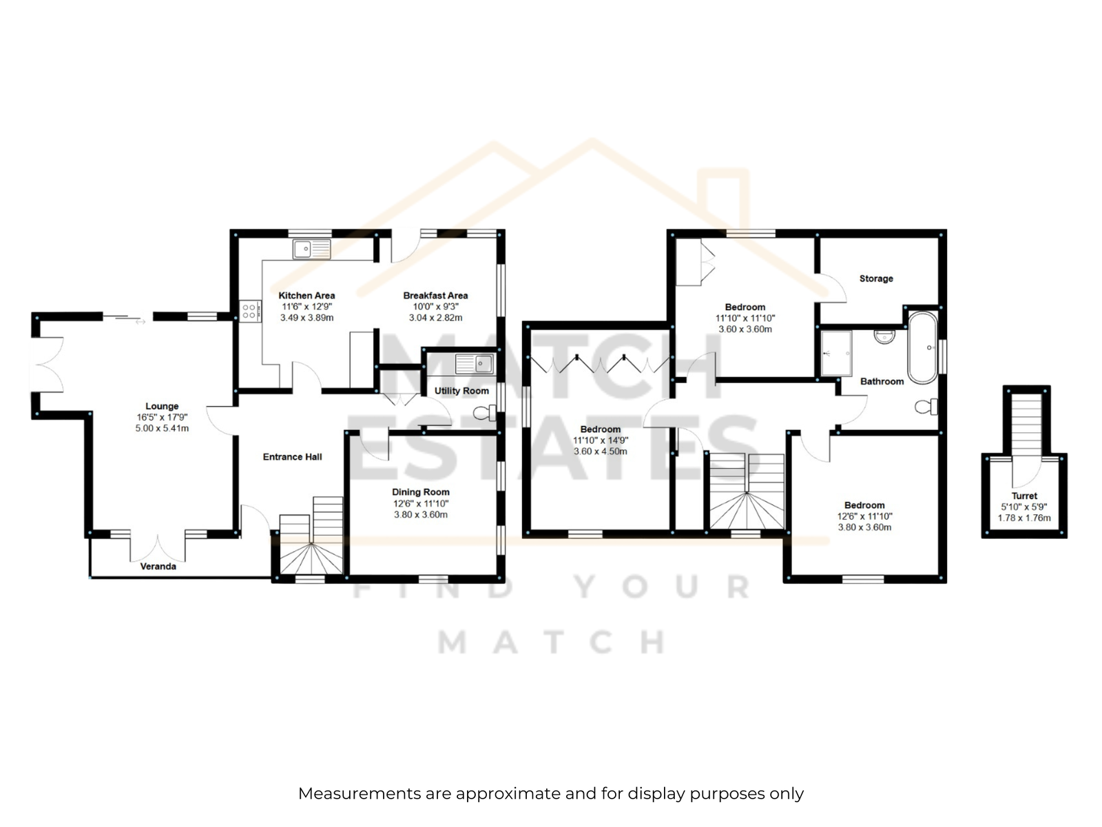 21, The Oval, Romney Marsh floorplan