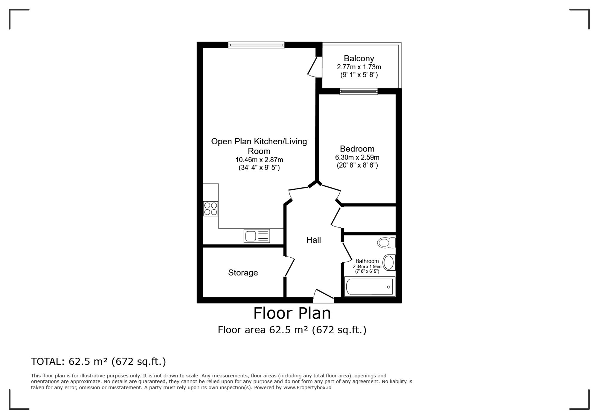 Cotton Gardens, Bolton floorplan
