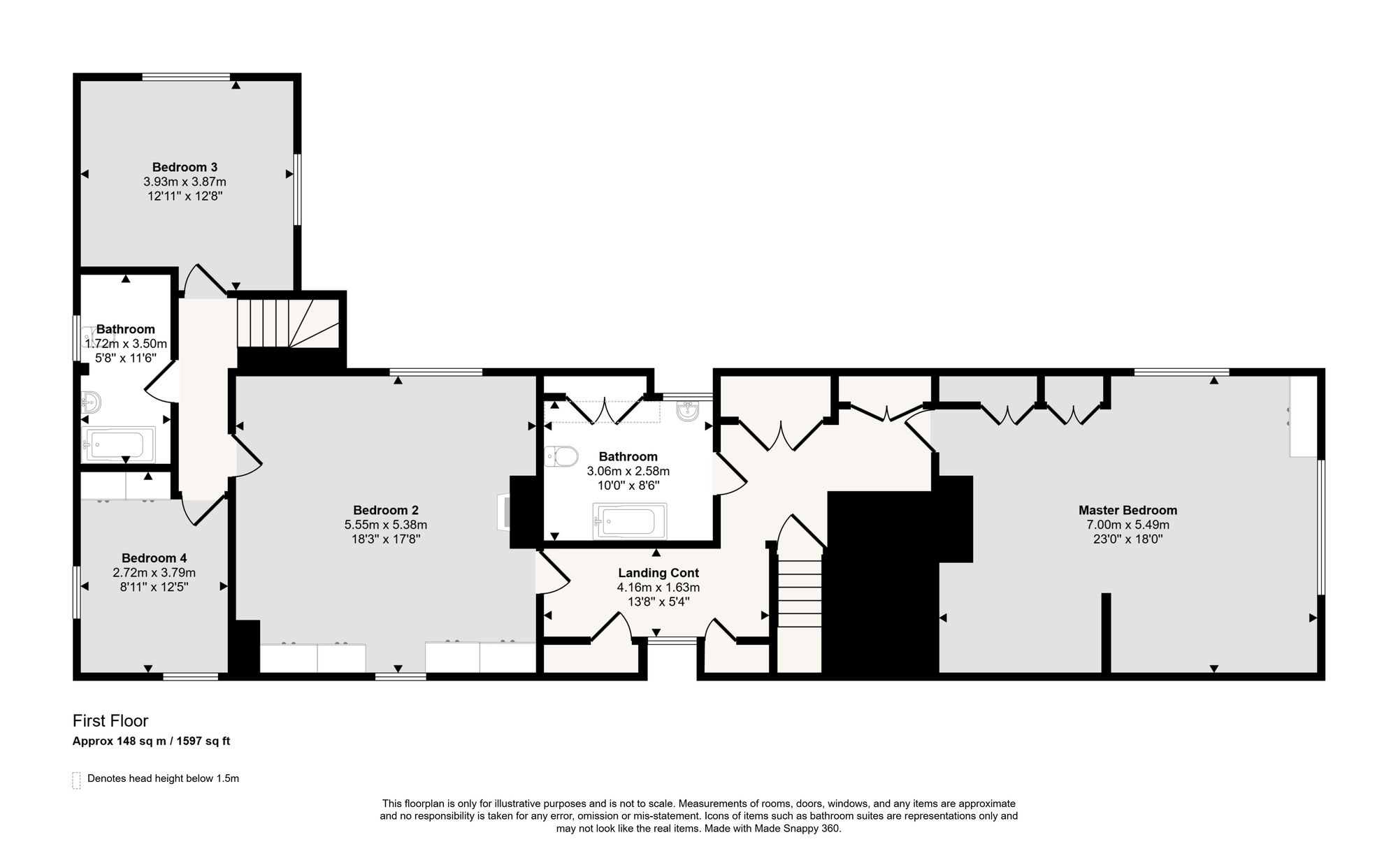 44 Church Street, Huntingdon floorplan