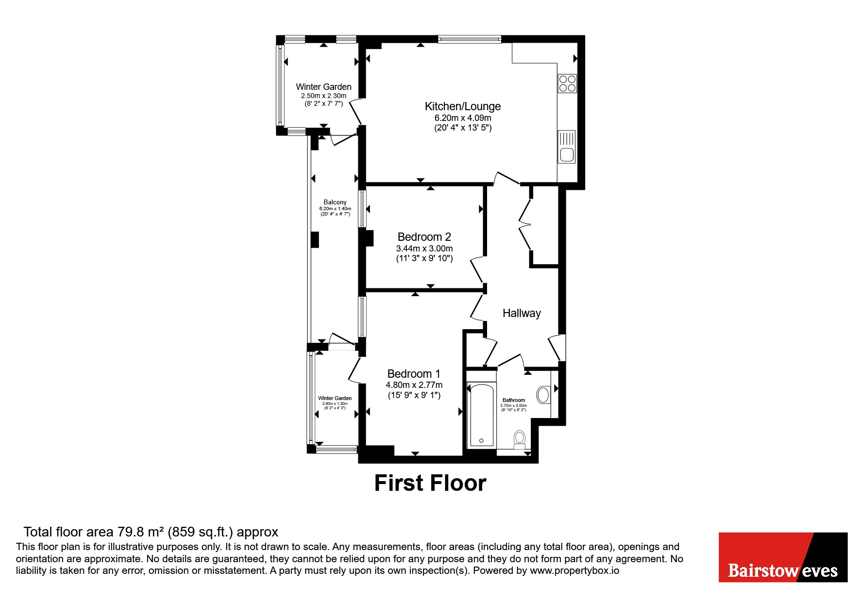 Purley Way, Croydon floorplan