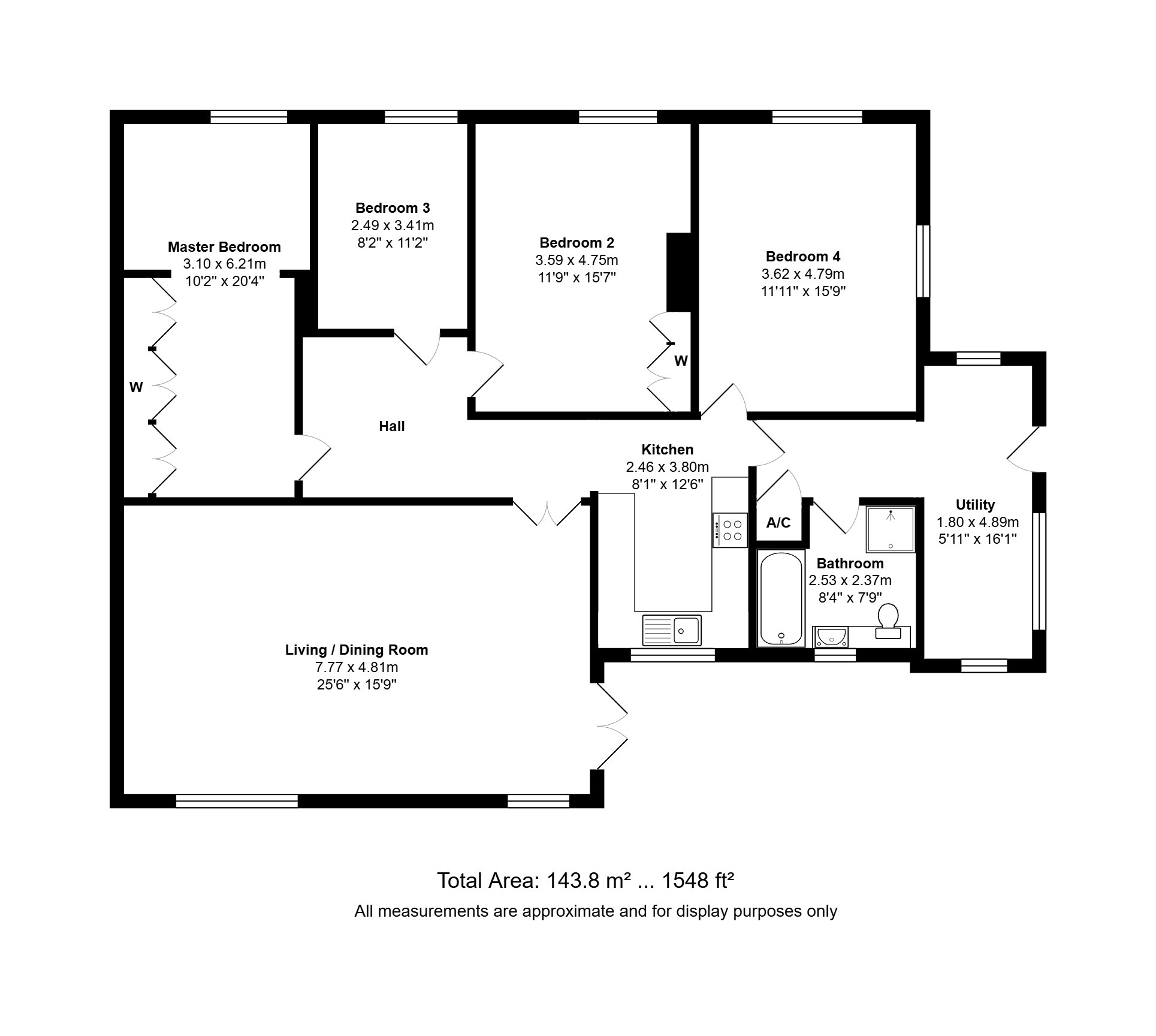 Glengarry, Hill Road, King's Lynn floorplan