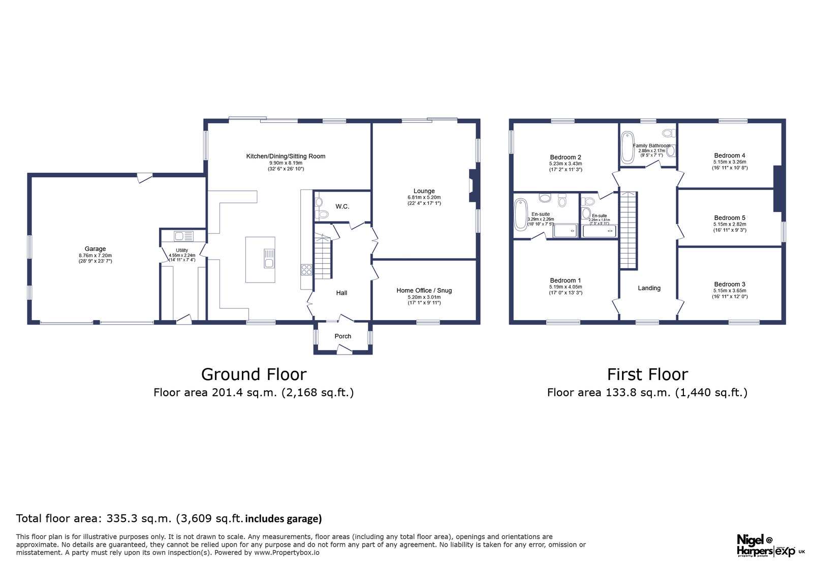 3, Butley Meadows, Morpeth floorplan