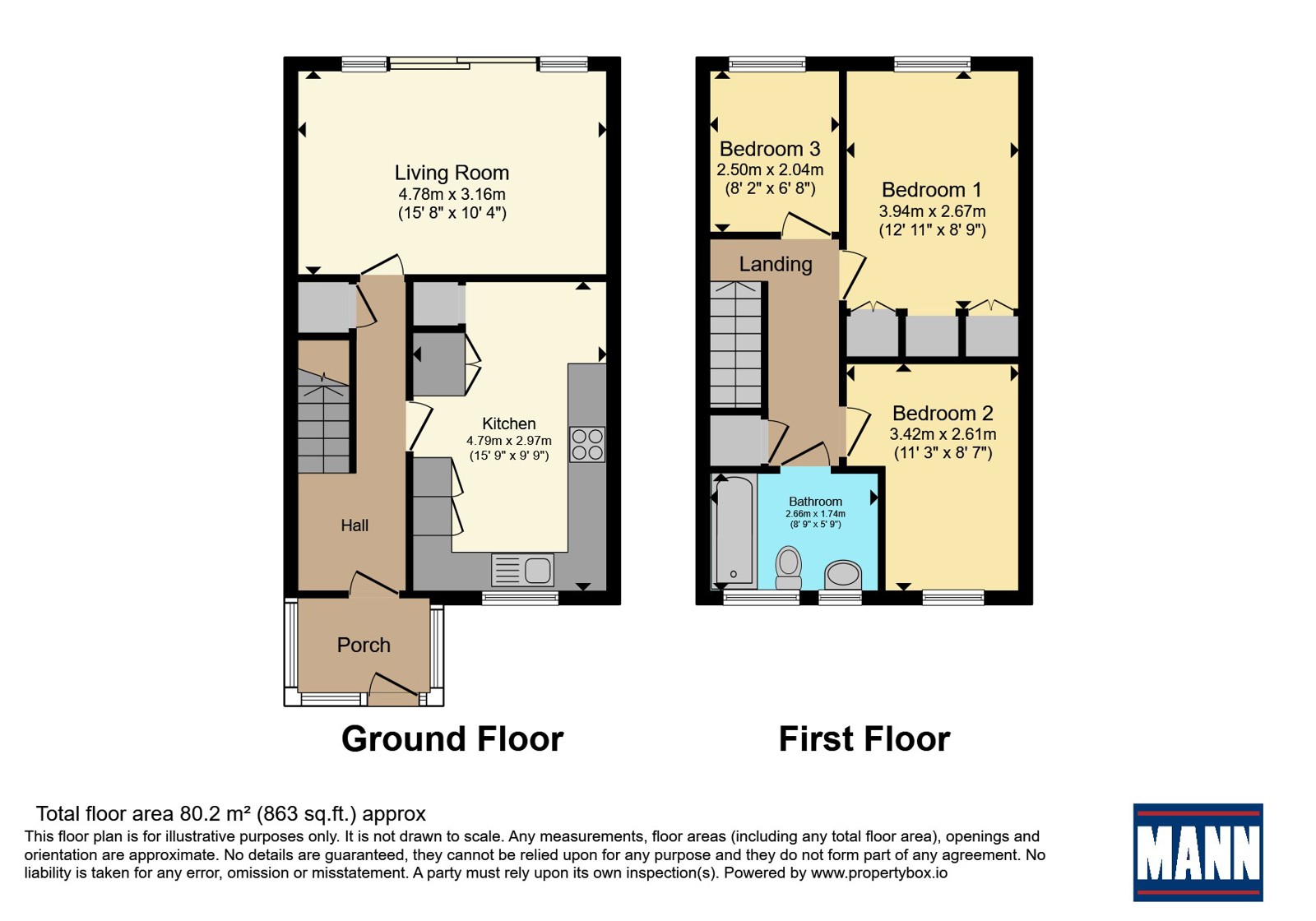 87, Caxton Close, Kent floorplan