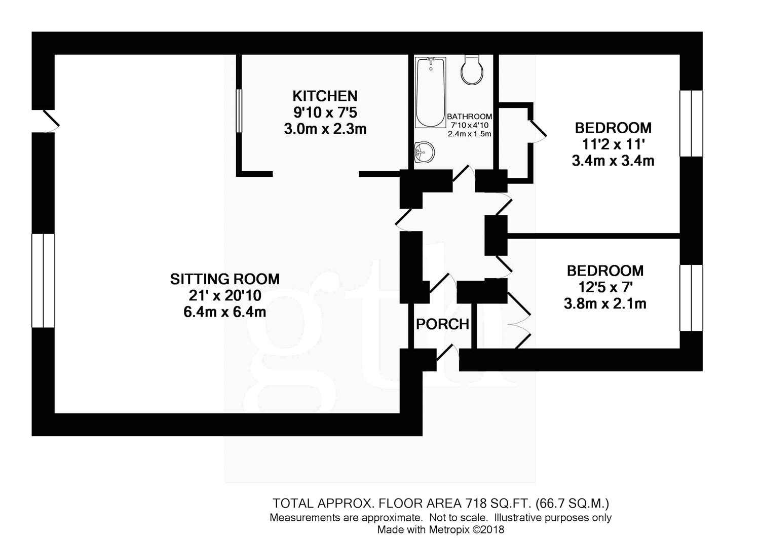 4, Meadows Crescent, Honiton floorplan