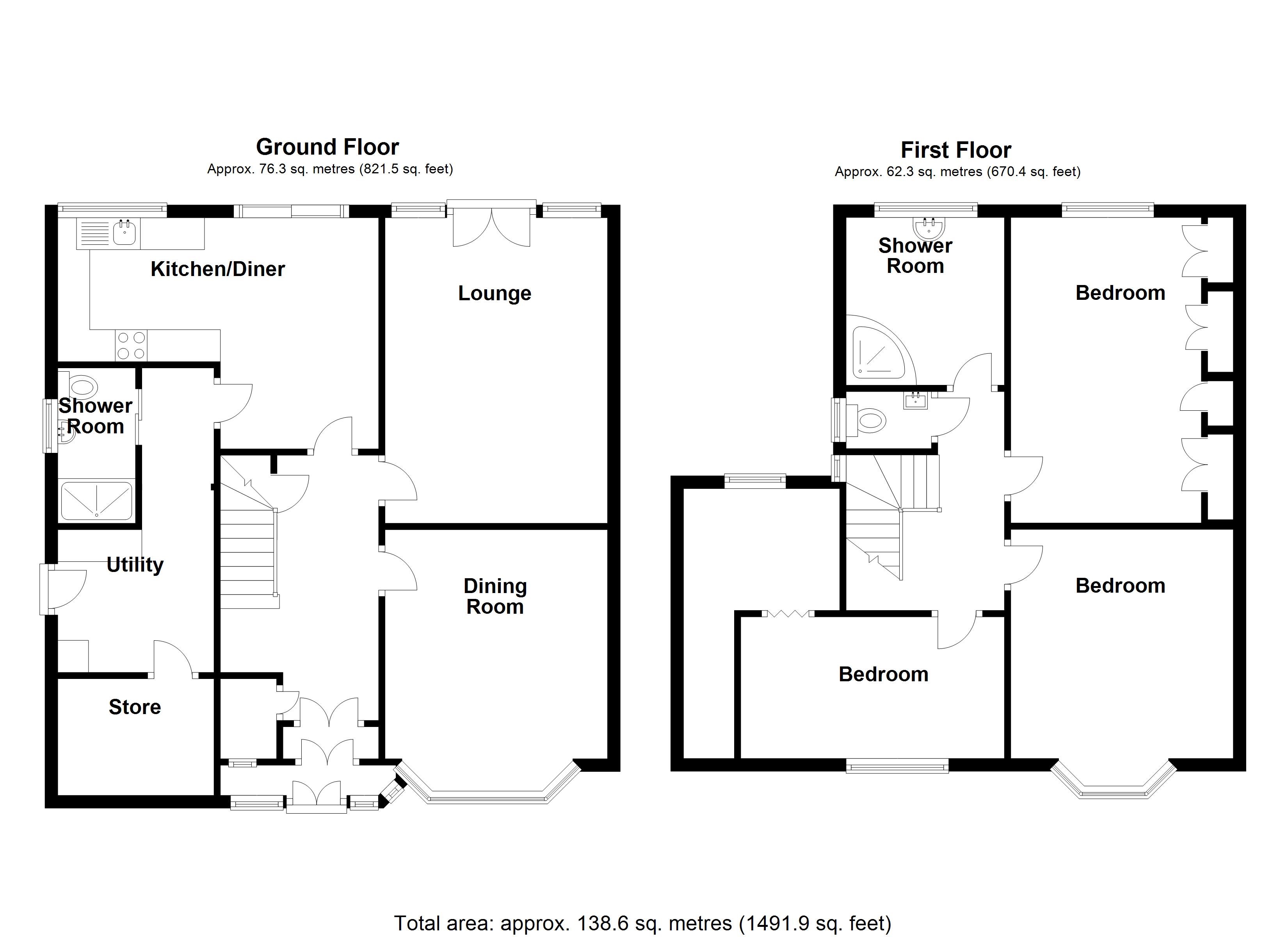 Alcester Road South, Kings Heath, Birmingham B14, 3 bedroom detached