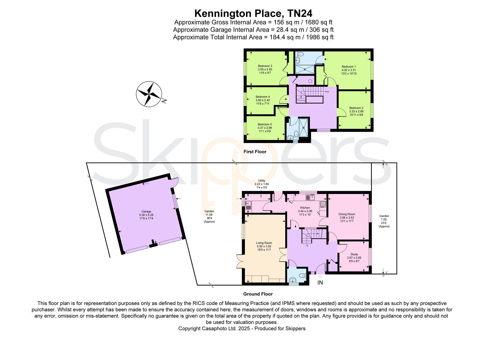 10 Kennington Place, Ashford floorplan