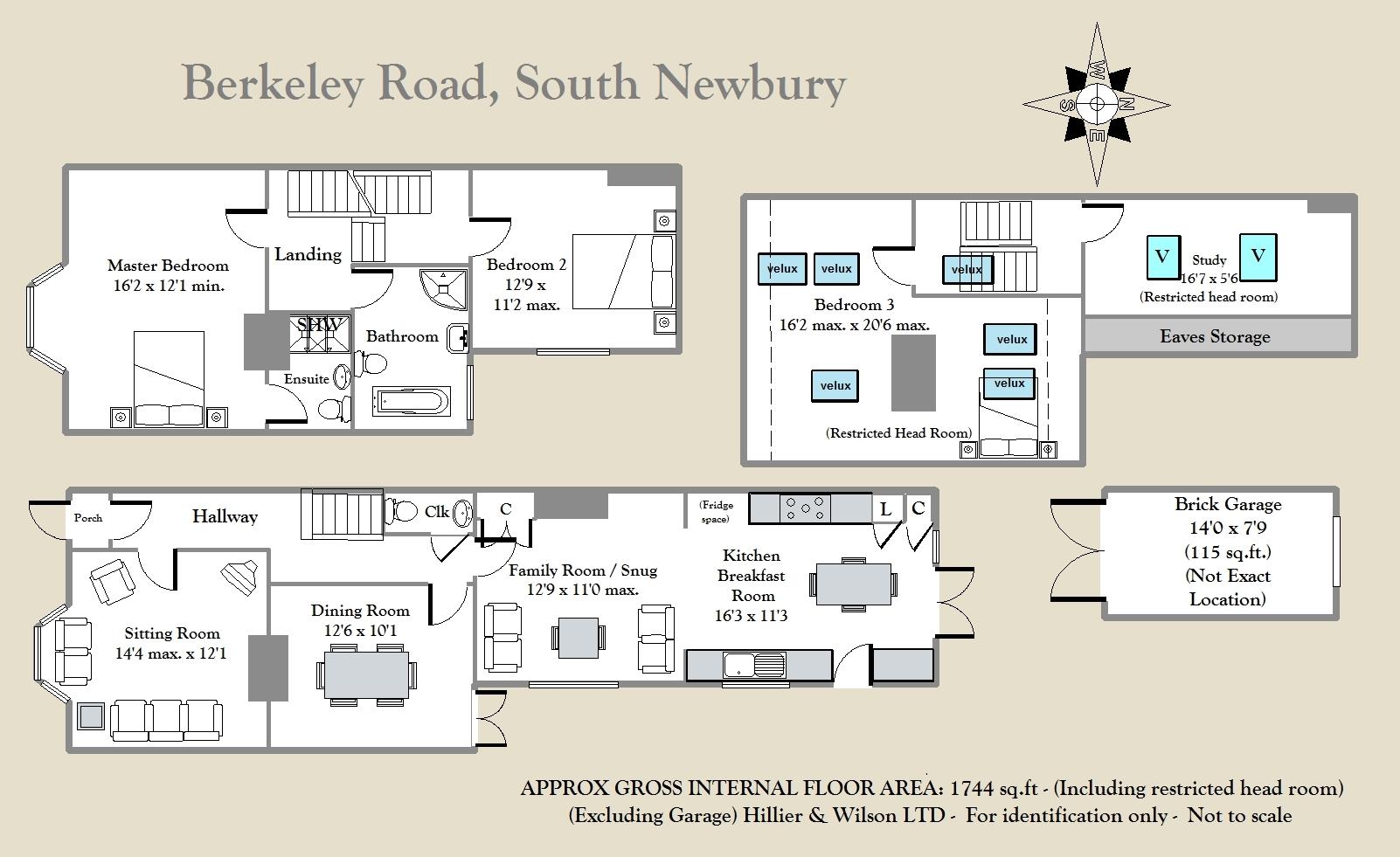 3 Bedrooms  for sale in Berkeley Road, Newbury RG14