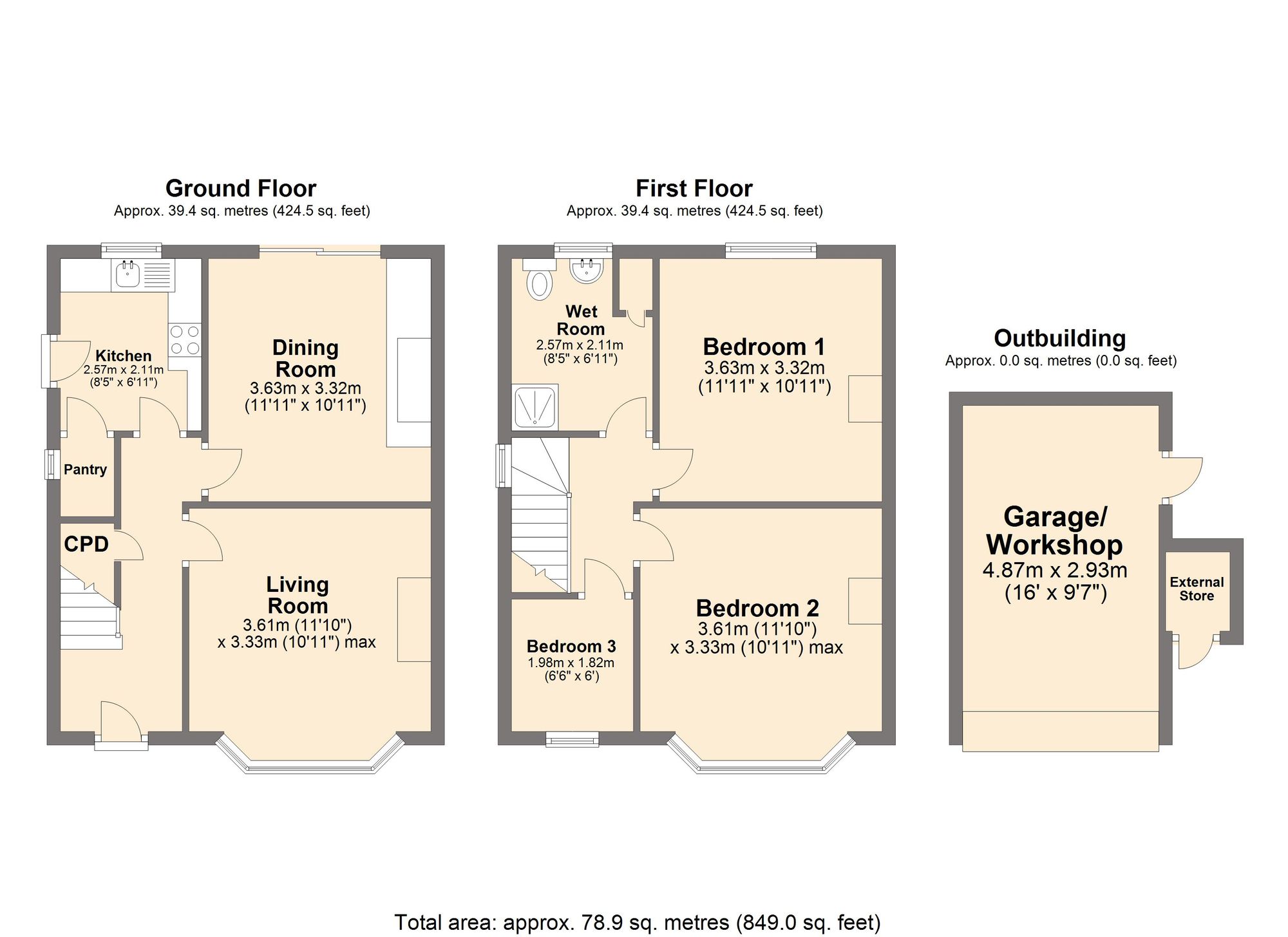 Hady Hill, Chesterfield S41, 3 bedroom semidetached house for sale