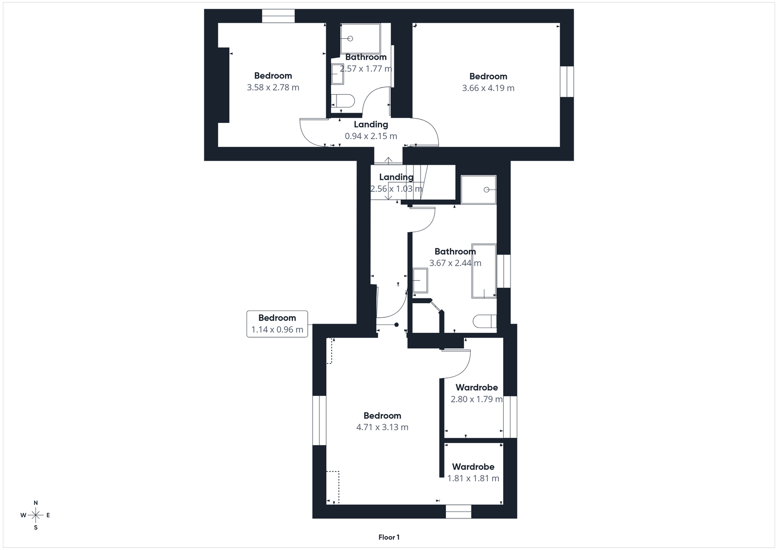 The Malt House, Coleford floorplan