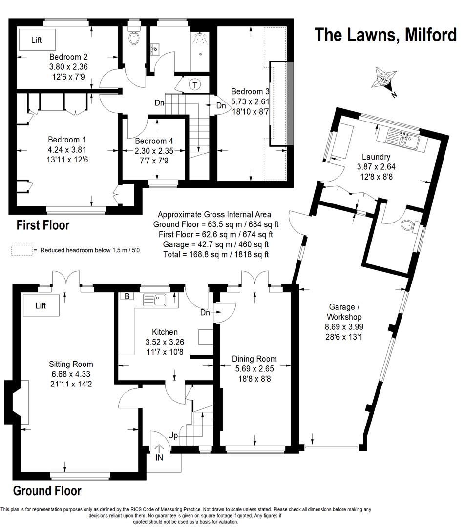 5, The Lawns, Milford floorplan
