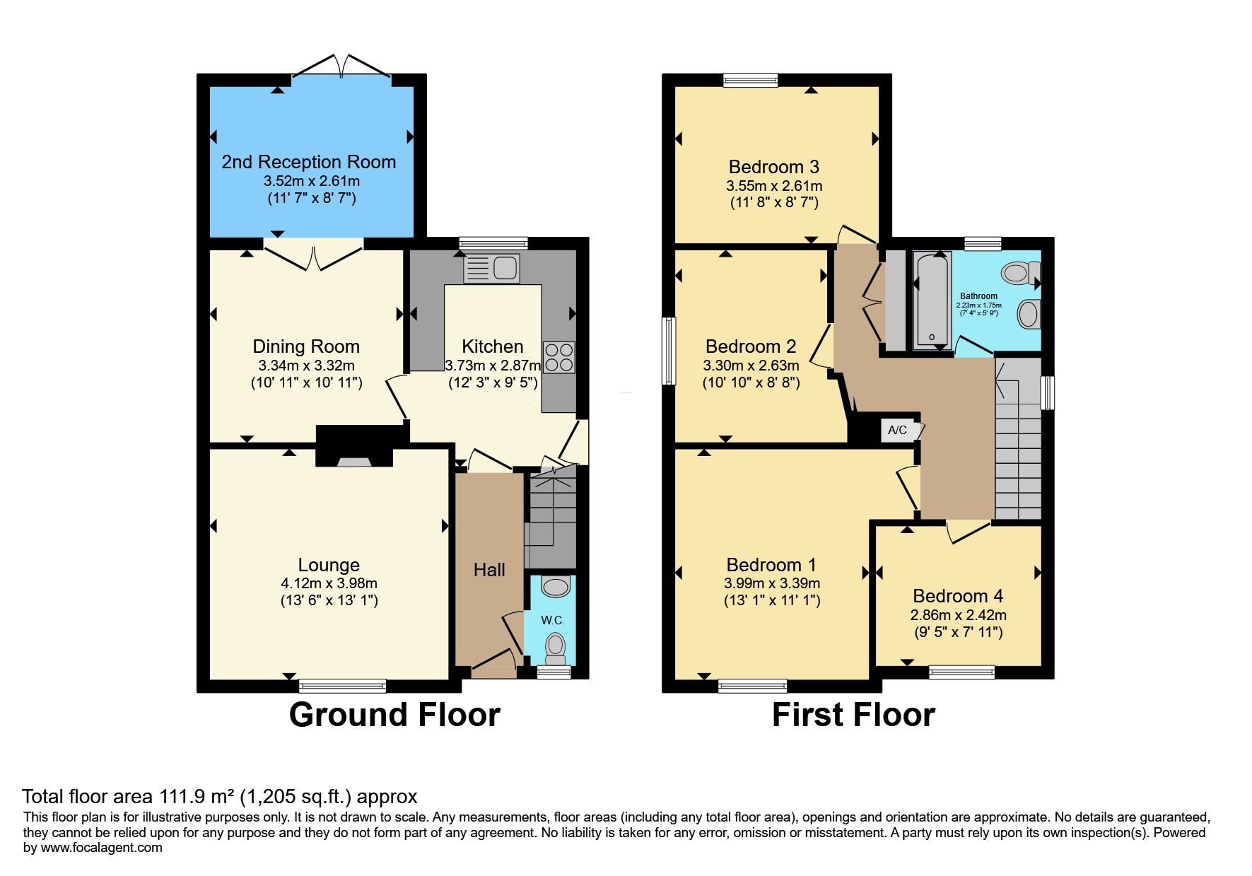 Overton Way, Peterborough floorplan