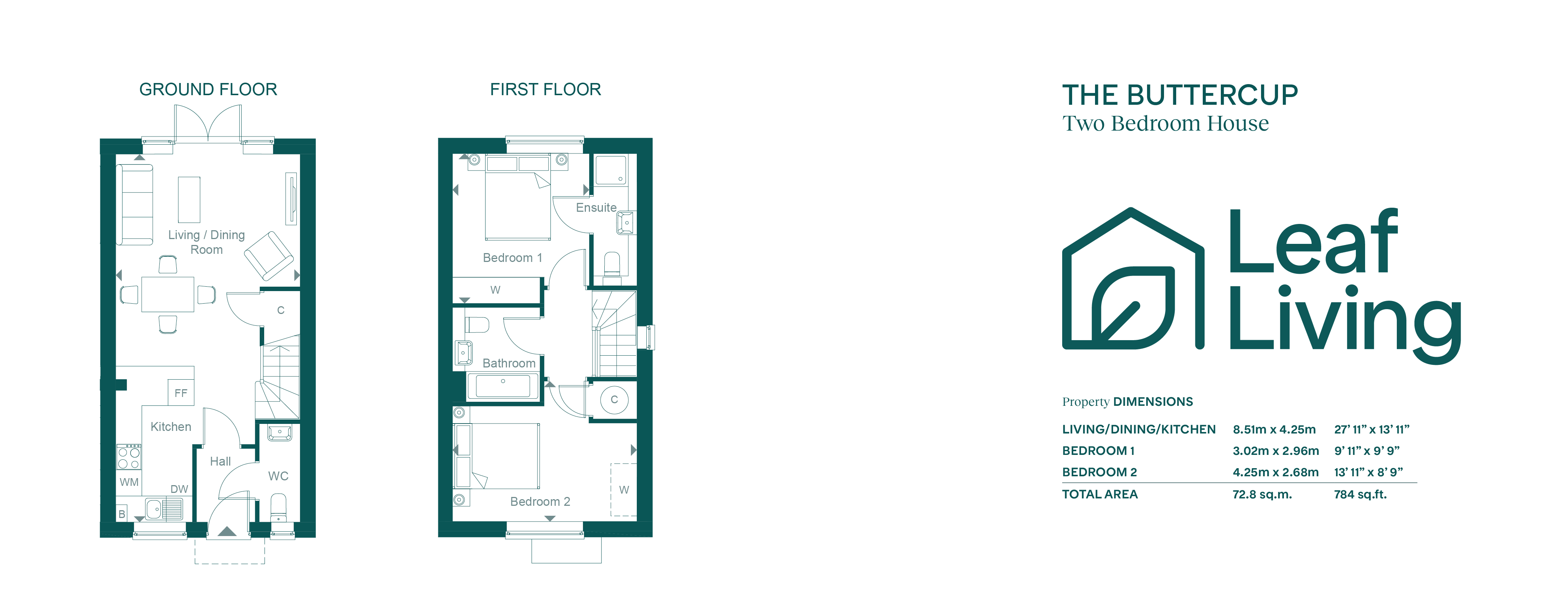 Leaf Living at Chesterwell, Mile End, CO4, Mile End floorplan