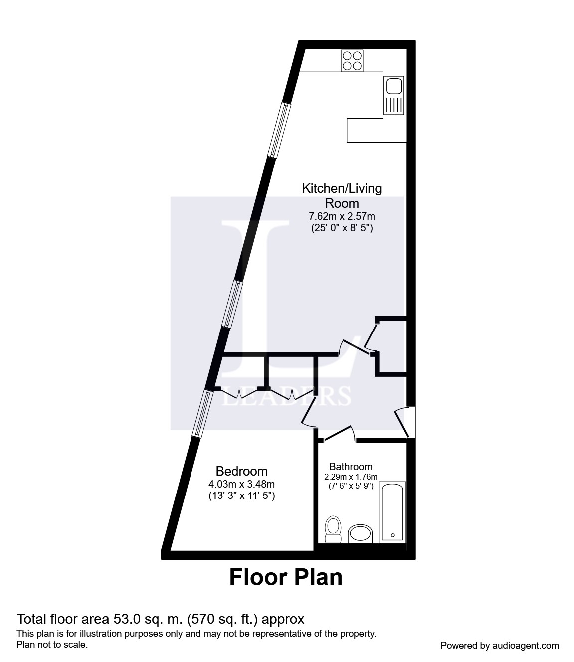 1 Bedrooms Flat to rent in Potato Wharf, Manchester M3