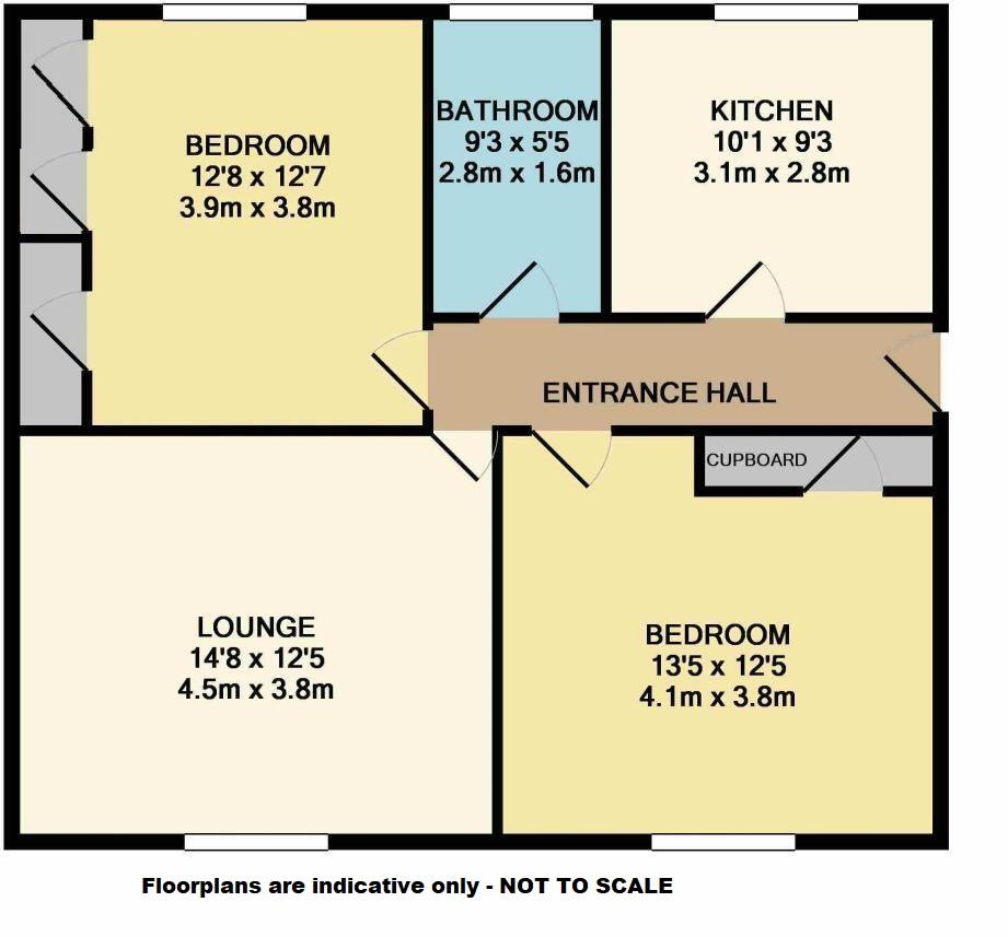248c High Street, Motherwell floorplan