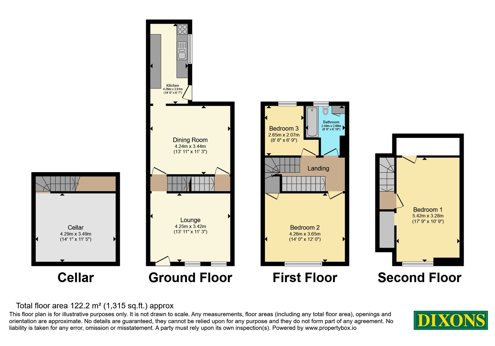 14, Albert Road, Kidderminster floorplan