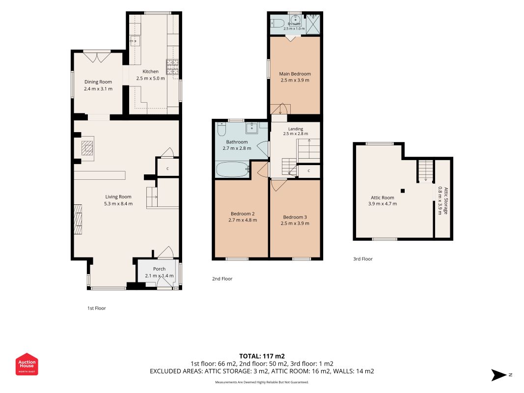 Fernlea Heworth Road, Washington floorplan