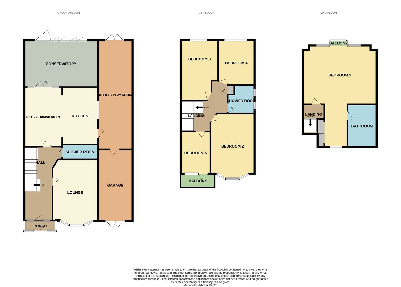 23, Warwick Road, Thorpe Bay floorplan