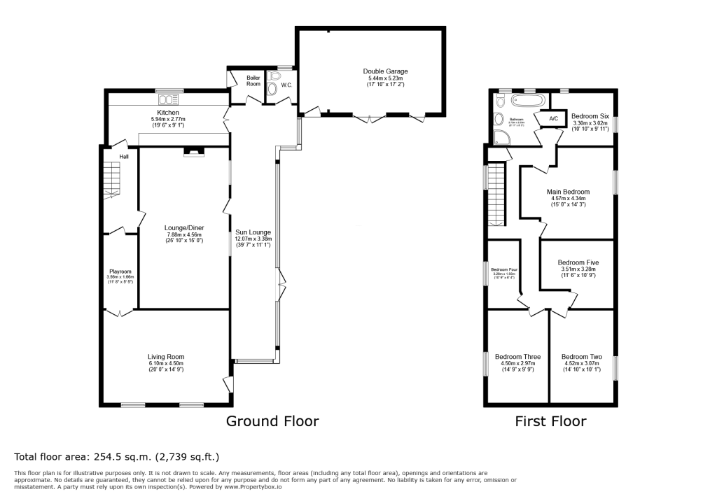 The Moon House, Bristol Road, Axbridge floorplan
