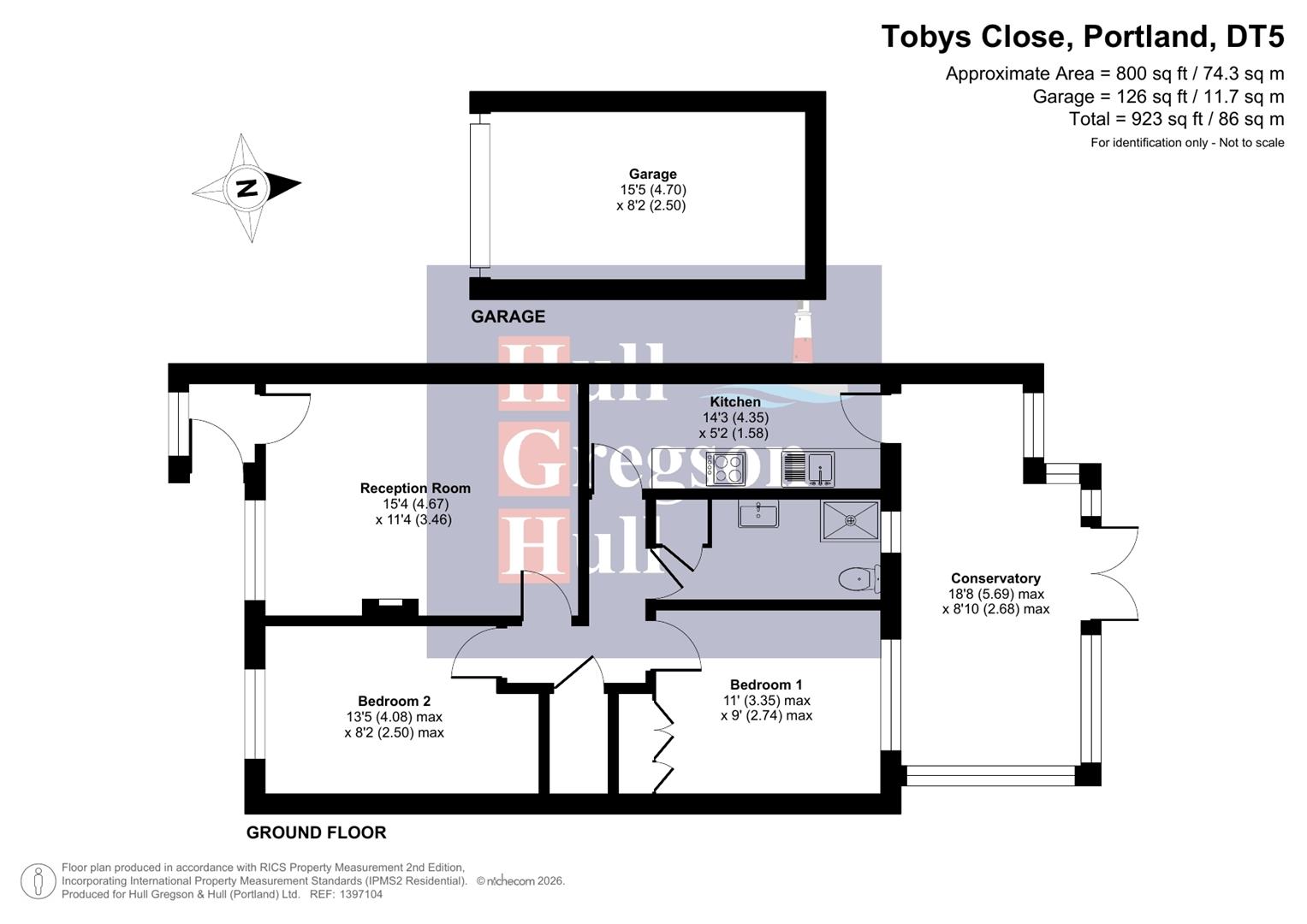 25, Tobys Close, Portland floorplan