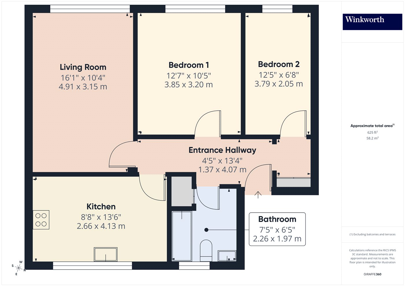 Sunningfields Road, London floorplan