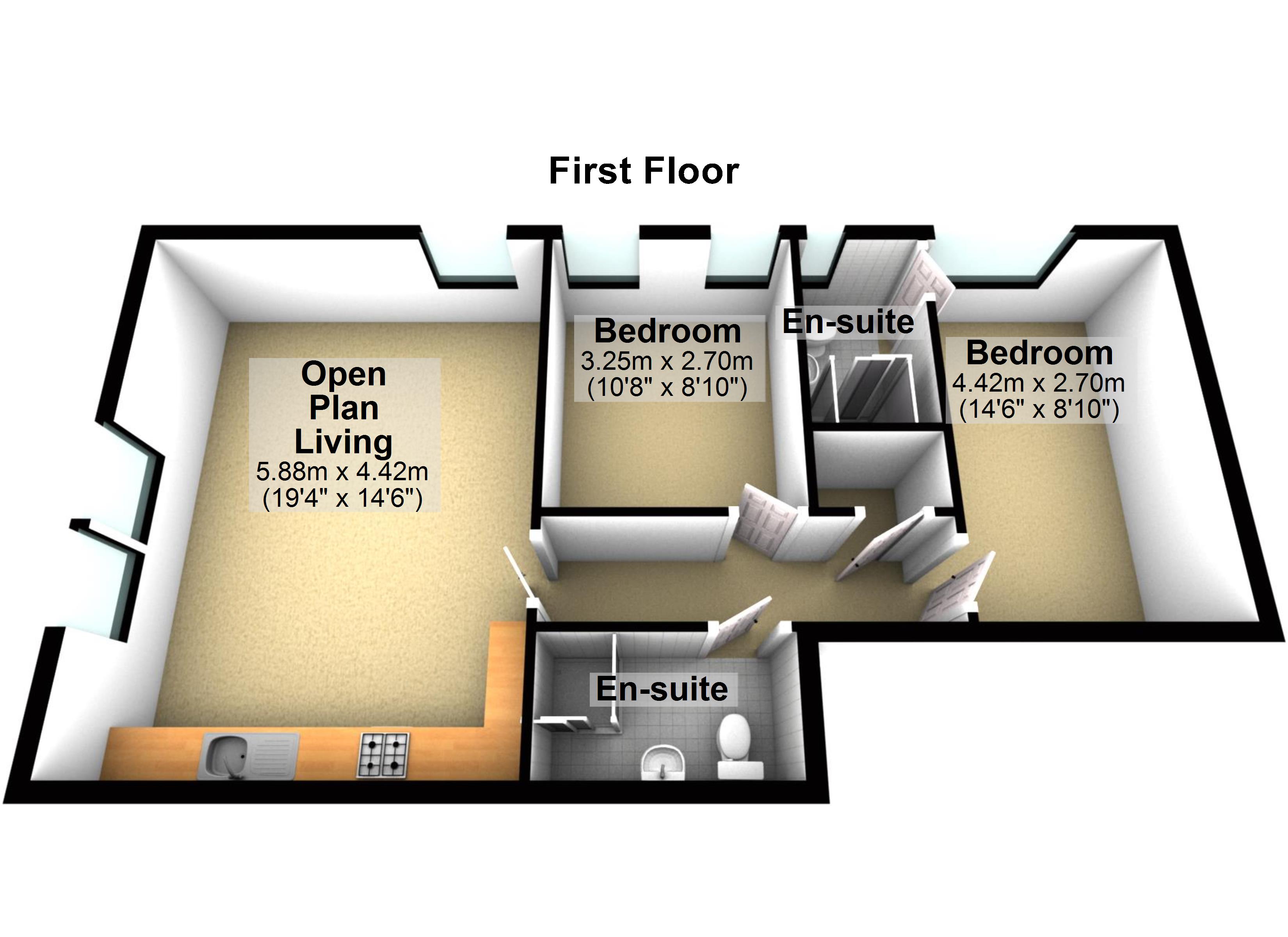 8, Blundellsands Road East, Liverpool L23, 2 bedroom flat for sale